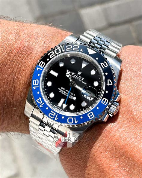 gmt master batman rolex|rolex batman original price.